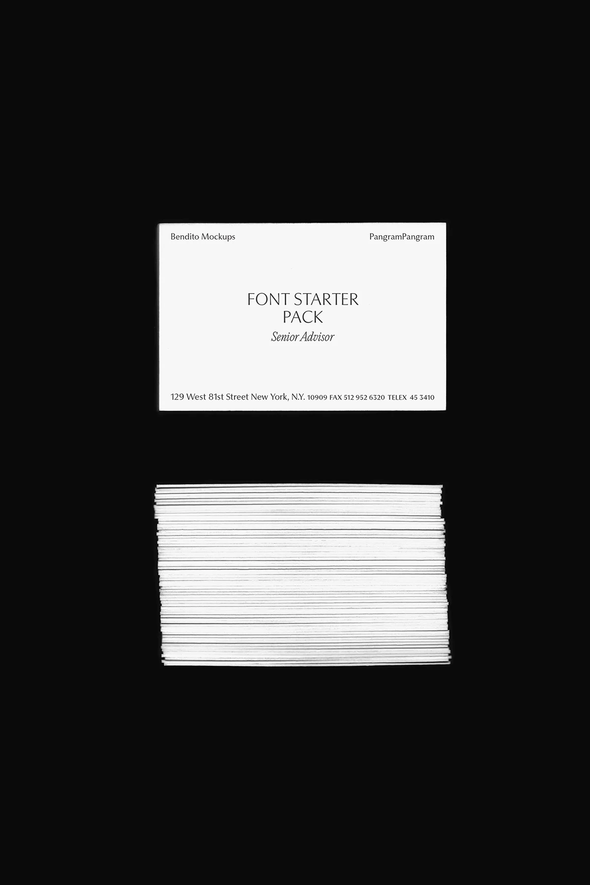 The Pangram Pangram Font Starter Pack - Image 8